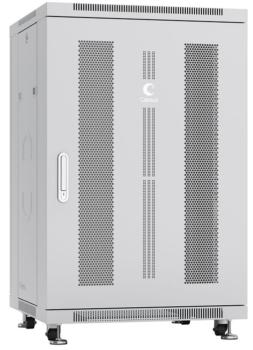Шкаф напольный 19", 18U Cabeus ND-05C-18U60/60