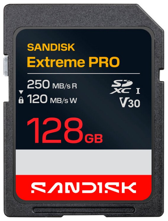 Карта памяти SDXC 128Gb SanDisk Extreme Pro UHS-I
