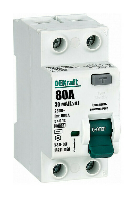 УЗО DEKraft 14211DEK