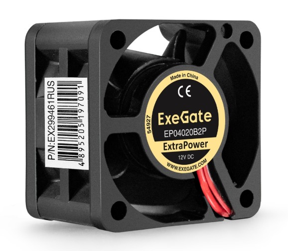 Вентилятор для корпуса Exegate ExtraPower EP04020B2P