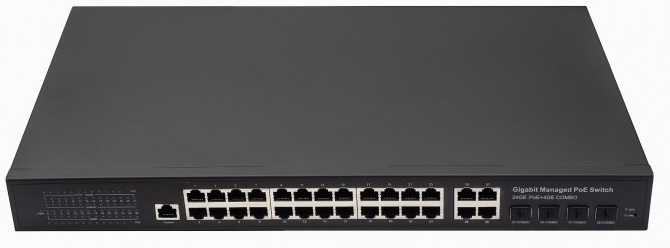 Коммутатор управляемый NST NS-SW-24G4G-PL