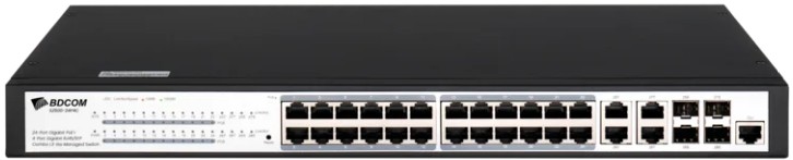 Коммутатор управляемый BDCom S2500-24P4C