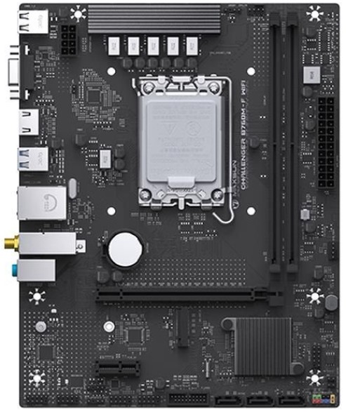 Материнская плата MAXSUN MS-Challenger B760M-F WIFI, LGA1700, Intel B760, mATX