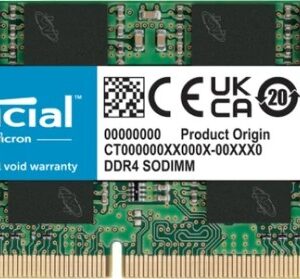 Оперативная память DDR4 16 ГБ (1×16 ГБ) Crucial CB16GS3200, 3200 МГц, [CB16GS3200]