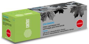 Тонер-картридж Cactus CS-C045HC Голубой