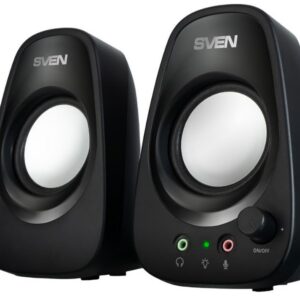 Компьютерная акустика 2.0 Sven 190, Черный, [SV-022587]