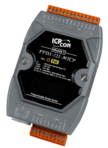 Преобразователь ICP DAS PPDS-721-MTCP CR