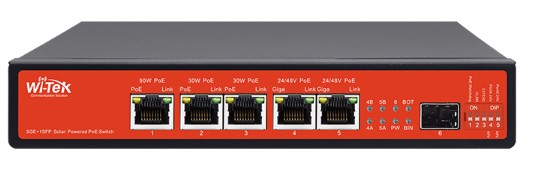 Коммутатор неуправляемый Wi-Tek WI-PS306GF-UPS v4