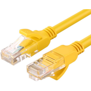 Патч-корд UGREEN NW103 Yellow, 1м