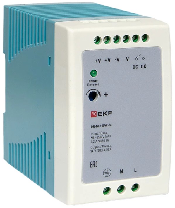 Блок питания EKF DR-M-100W-24