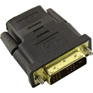 Переходник HDMI (F) - DVI (M), ExeGate EX-A-HDMI-DVI-1