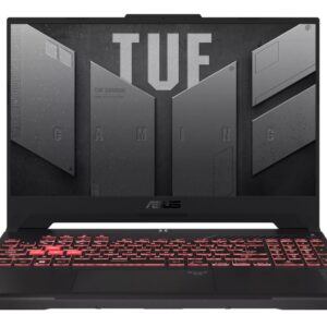 Ноутбук ASUS TUF Gaming A17 FA707NUG 17.3" (AMD Ryzen 7, 16Гб DDR5, SSD 512 Гб, , Без ОС) Серый [90NR0EF5-M009A0]