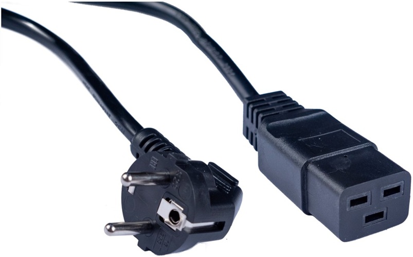 Кабель питания Cabeus PC-S22-IEC19-1.5-0.5M
