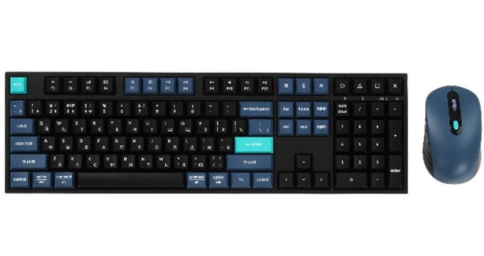 Клавиатура и мышь wireless Keychron B36 + BM25
