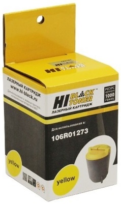 Тонер-картридж Hi-Black HB-106R01273 Желтый