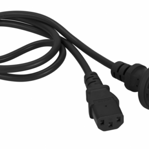 Кабель питания Lanmaster LAN-PP13/SH-0.5-BK