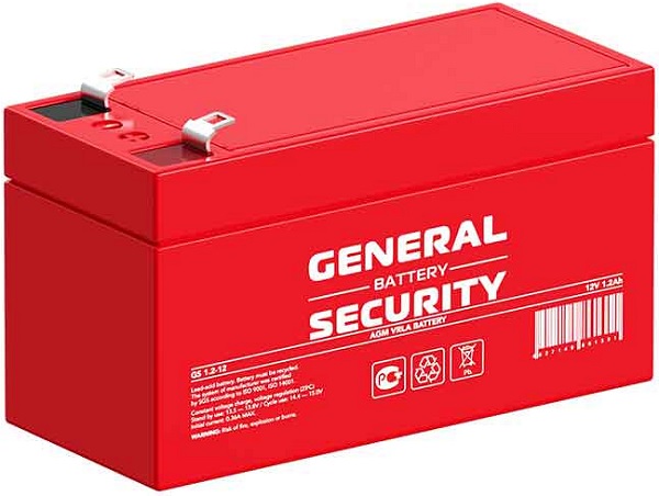 Аккумулятор General Security GS1.2-12