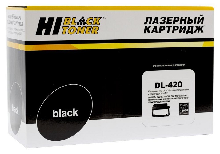 Тонер-картридж Hi-Black 98971451 Черный