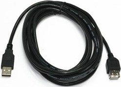 Кабель удлинительный BION BXP-CCP-USB2-AMAF-018