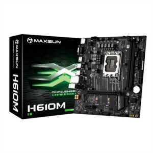 Материнская плата MAXSUN Challenger H610M, LGA1700, Intel H610, mATX