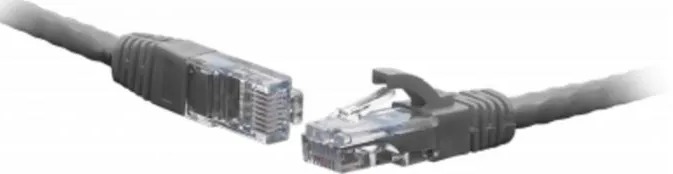 Кабель патч-корд F/UTP 5e кат. 1м SNR SNR-FU4-5E-010-LST-GY