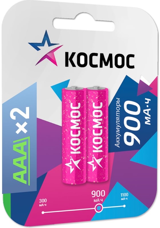 Аккумулятор Космос KOCR03NIMH(900MAH)