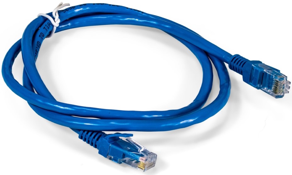 Кабель патч-корд U/UTP 6 кат. 1м Exegate UTP-RJ45-RJ45-C6-1M-BL