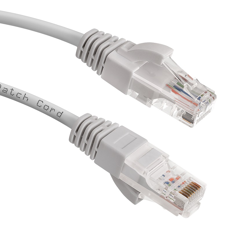 Кабель патч-корд U/UTP 5e кат. 2м BION BPC-U5E101-2M