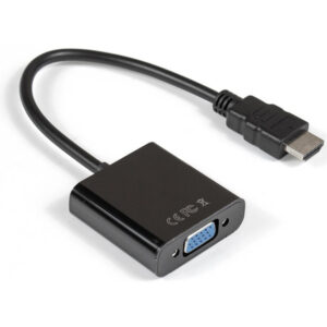 Переходник HDMI (M) - VGA (F), ExeGate EX-HDMIM-VGAF-0.15