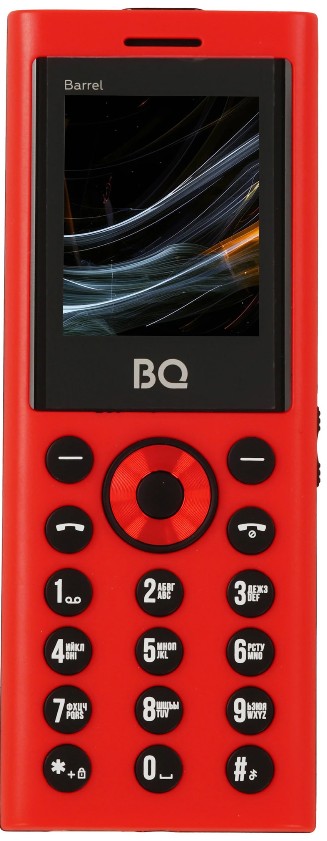 Мобильный телефон BQ 1858 Barrel Red+Black