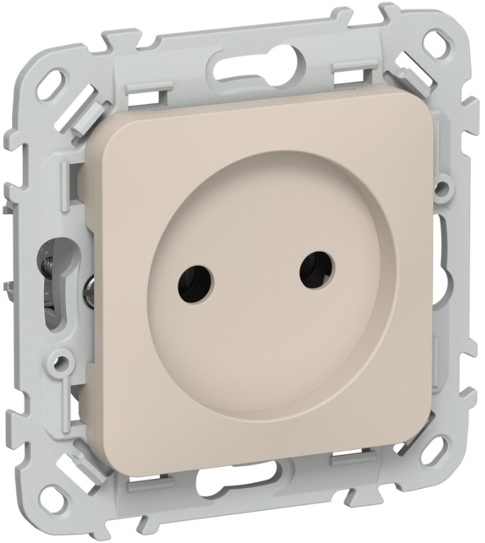 Розетка без заземления IEK FI-R10-10-1-K88