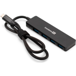 USB-концентратор ExeGate DUB-4C/3 Black