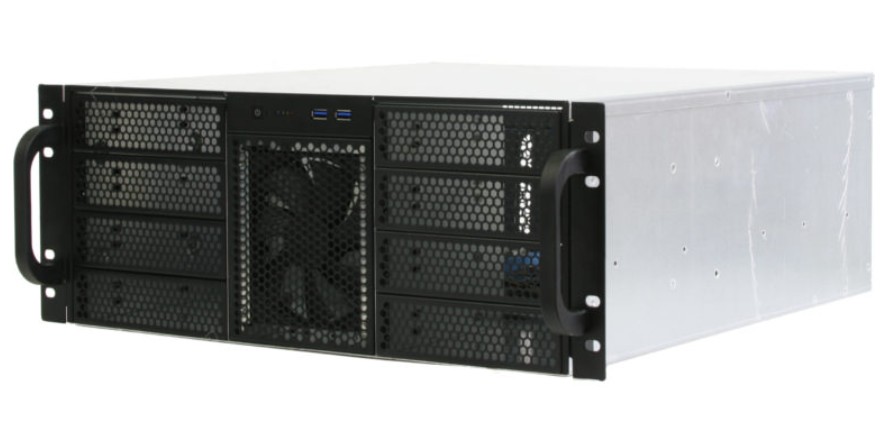 Корпус серверный 4U Procase RE411-D8H4-E-55