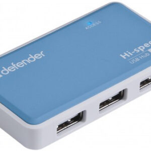 Разветвитель USB 2.0 Defender QUADRO POWER