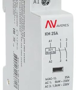 Контактор модульный EKF km-av-1-25-20-24V