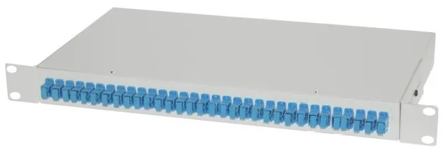 Кросс оптический стоечный Vimcom СКРУ-1U-32SC/U-SM-32AD+32PT/G-SP-GR