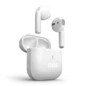 Наушники TWS SBS AIR KAB, Bluetooth, Вкладыши, Белый, [TEEARTWSAIRKABW]
