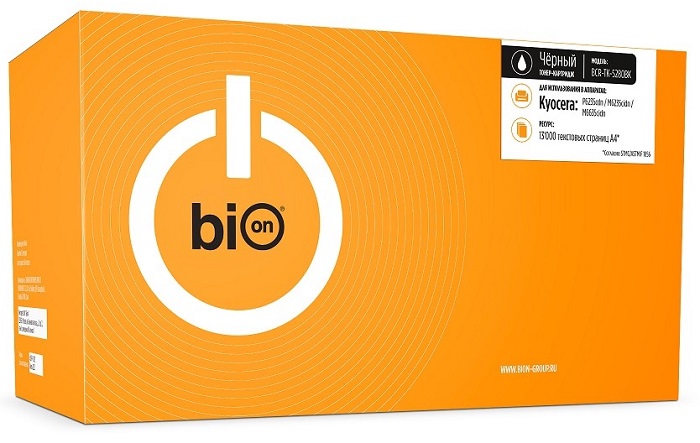 Тонер-картридж BION BCR-TK-5280BK Черный