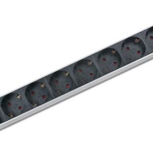 Блок розеток 19", 8 розеток Cabeus PDU-8P