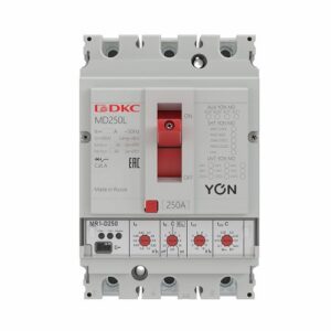 Автоматический выключатель в литом корпусе DKC MD250H-MR1
