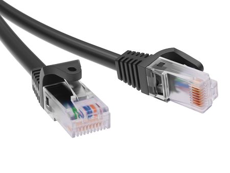 Кабель патч-корд U/UTP 5e кат. 3м DKC RN5EUU4530BK