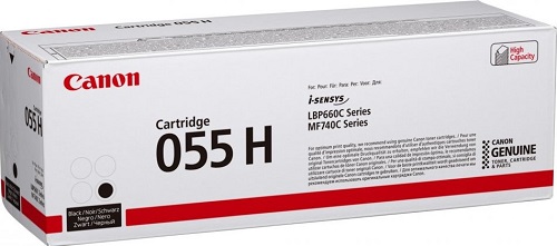 Тонер-картридж Canon 055H BK Черный