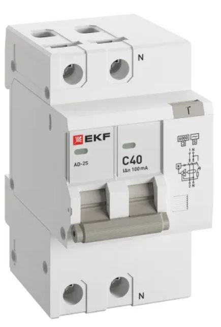 Автомат дифференциальный EKF DA2-6-40-100S-pro