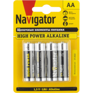 Батарейка Navigator NBT-NE-LR6-BP4