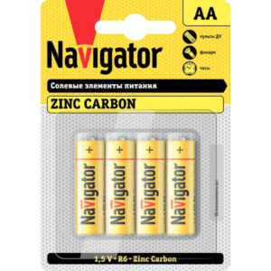 Батарейка Navigator NBT-NS-R6-BP4