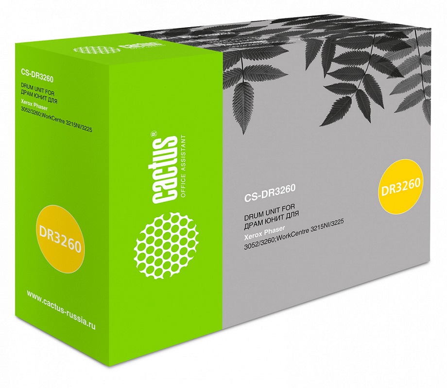 Тонер-картридж Cactus CS-DR3260 Черный