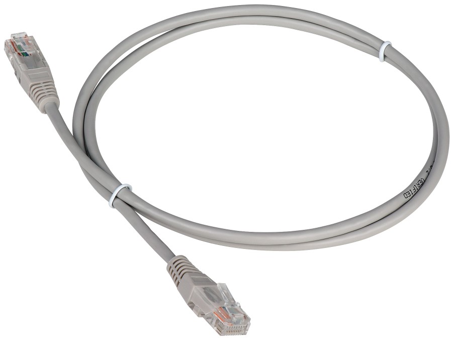 Кабель патч-корд F/UTP 5e кат. 10м TWT TWT-45-45-10/S-GY