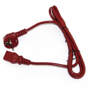 Кабель питания Hyperline PWC-IEC13-SHM-5.0-RD