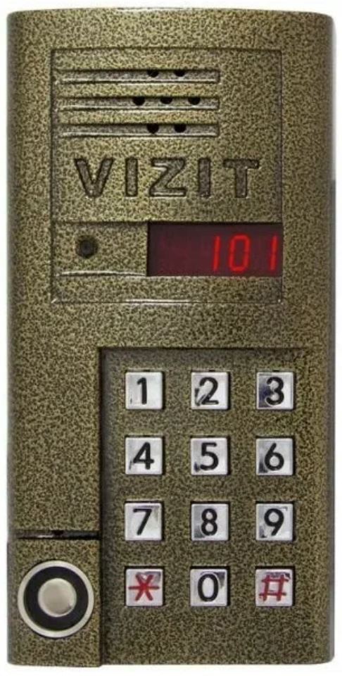 Вызывная панель VIZIT БВД-SM101TCPL