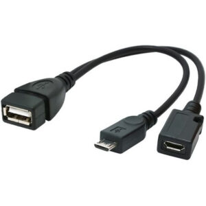 Переходник USB A (F) - microUSB B (M), Gembird A-OTG-AFBM-04